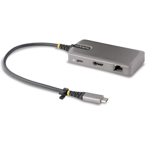Hamiltion-Adaptateur Multiport Usb-C-4K 60Hz Hdmi Avec Hdr-Hub Usb 3.0 5Gbps À 2 Ports-100W Power Delivery Pass-Through-Adaptateur Usb Type C Vers Hdmi-Gbe (103B-Usbc-Multiport)