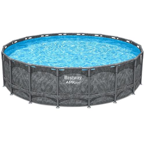 Piscine tubulaire ronde Bestway APX 365 5,49 x 1,32 m + Filtration + Accessoires