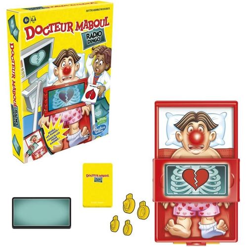 Hamiltion-Docteur Maboul Radio Dingo, Jeu De Plateau Pour Enfants, Dès 4 Ans Multicolore