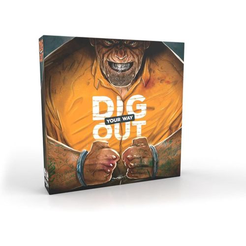 Hamiltion-Dig Your Way Out-Jeu De Société-Stratégie-Qui Sortira De Prison Le Premier-À Jouer Entre Amis Ou En Famille-A Partir De 16 Ans-De 2 À 6 Joueurs