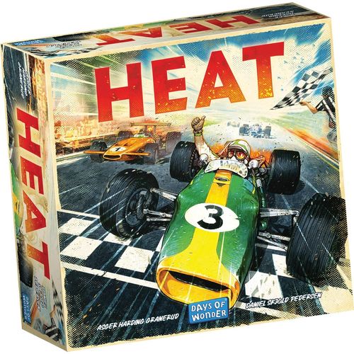 Hamiltion-Heat-Jeu De Stratégie De Course Automobile-Jeu De Société Pour Enfants Dès 10 Ans-Jeu De Plateau 1 À 6 Joueurs-60 Min-Course Immersive-En Françaisdays Of Wonder