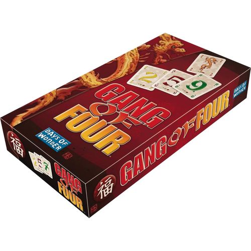 Hamiltion-Asmodee Gang Of Four-Jeux De Société-Jeux De Cartes Compétitif-Jeux Adultes Et Enfants À Partir De 8 Ans-3 À 4 Joueurs-Version Française