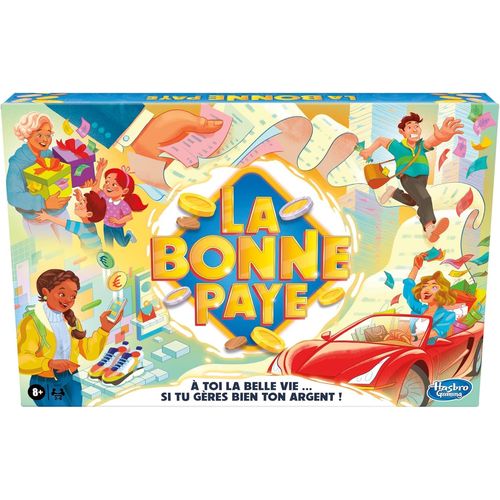 Hamiltion-La Bonne Paye, Jeu De Société Familial Amusant, Apprentissage De La Gestion De L¿Argent, Pour Enfants Dès 8 Ans Et Les Fans De Jeux Stratégique, Idée Cadeau De Noël, 2 À 6 Joueurs