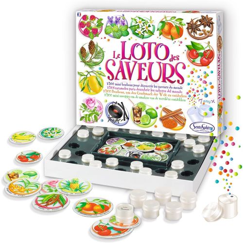 Hamiltion-Distrifun (Sento)Jeu Olfactif Loto Des Saveurs, 107, Multi, Taille Unique