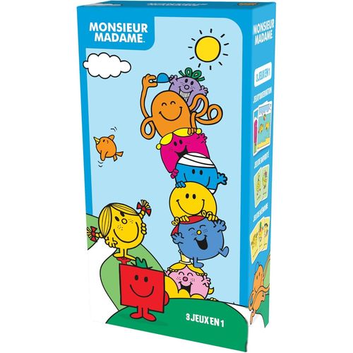 Hamiltion-Monsieur Madame-Jeu De Société-Jeu Enfant-A Partir De 7 Ans-2 À 4 Joueurs-Mm-137001-Version Française