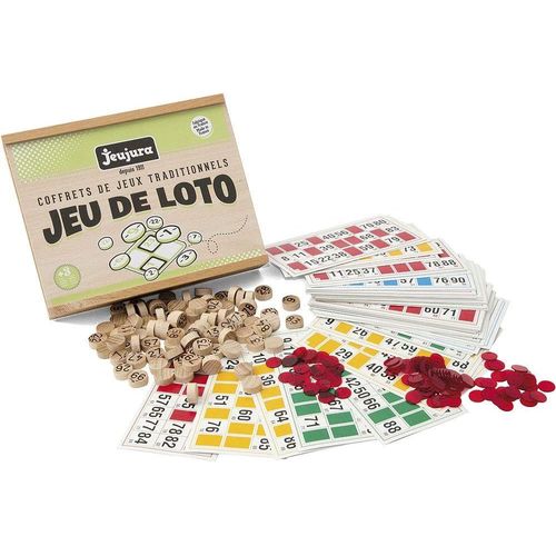 Hamiltion-8139-Jeux De Société-Jeu De Loto-Coffret En Bois