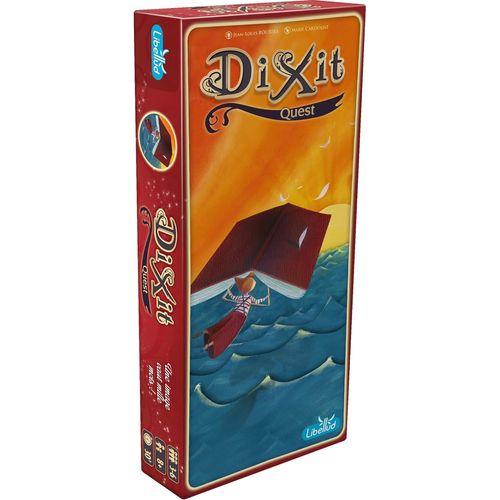 Hamiltion-Libellud, Dixit-Extension : Quest (Edition 2022), Jeu De Communication, Age : 8+, 3 À 6 Joueurs, Temps De Partie : 30 Min Dix02frn