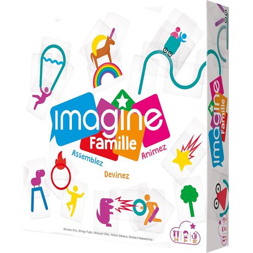Hamiltion-Cocktail Games | Imagine : Famille | Jeu De Société | À Partir De 8 Ans | 3 À 8 Joueurs | 30 Minutes