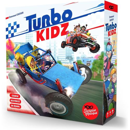 Hamiltion-Turbo Kidz | Fr | Jeu Familial | 7 Ans Et + | 2 À 6 Joueurs | 15 Minutes-Jeu De Sociétéjeu D'ambiance-Idéal En Famille Pour S'amuser