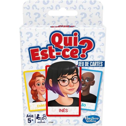 Hamiltion-Qui Est-Ce ? En Jeu De Cartes-Jeu De Societe-Version Française, 5 Ans Et Plus