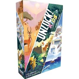 Hamiltion-Asmodee-Unlock! Kids : Histoires De Légendes-Escape Game Pour Enfants Dès 6 Ans-Jeu De Cartes Coopératif-Jeu De Société Familial-1 À 4 Joueurs-20 Min-En Français -