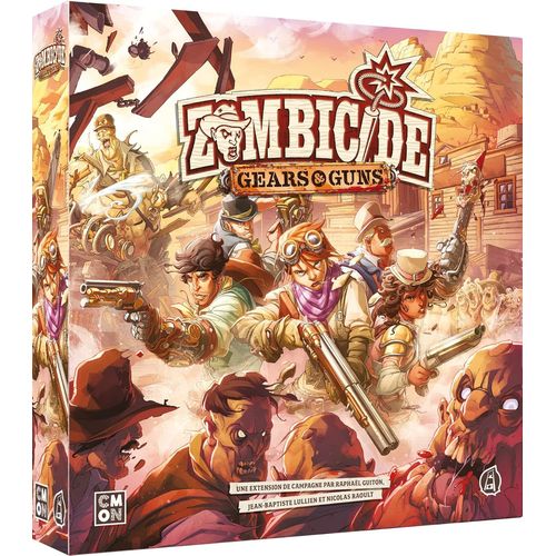 Hamiltion-Cmon Zombicide Undead Or Alive-Extension : Gear And Guns-Jeux De Société-Jeux De Plateau-Jeux De Figurines-Jeu À Partir De 14 Ans-1 À 6 Joueurs-Version Française