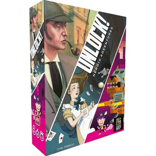 Hamiltion-Space Cowboys | Unlock! : Heroic Adventures | Unbox Now | Jeu De Société | À Partir De 10 Ans | 1 À 6 Joueurs | 60 Minutes