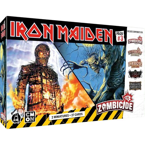 Hamiltion-Cmon Zombicide : Iron Maiden Pack #3 -Jeux De Société-Jeux De Plateau-Jeux De Figurines-Jeux Coopératif À Partir De 14 Ans-1 À 6 Joueurs-Version Française