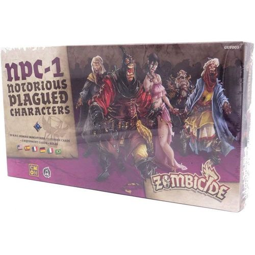 Hamiltion-Zombicide Black Plague : N.P.C. #1-Jeu De Société-Jeu De Plateau-Jeu De Figurines