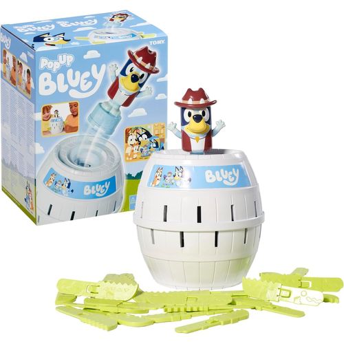 Hamiltion-Pic Bluey-Pic Pirate Bluey Jeux De Société Pour Enfants, Jouet Pour Noël, Jouet Enfant 4 Ans, Jeu Rigolo Pour Groupes, Cadeau Anniversaire Idéal, Jeux 4 Ans+, Bleu