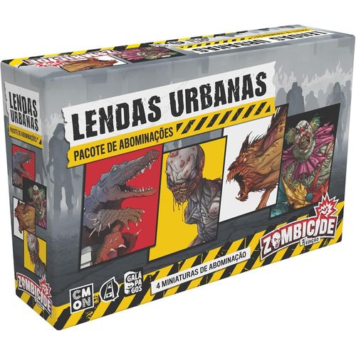 Hamiltion-Zombicide 2. Edition¿Urban Legends Jeu, Cmnd1221, Multicolore, 1