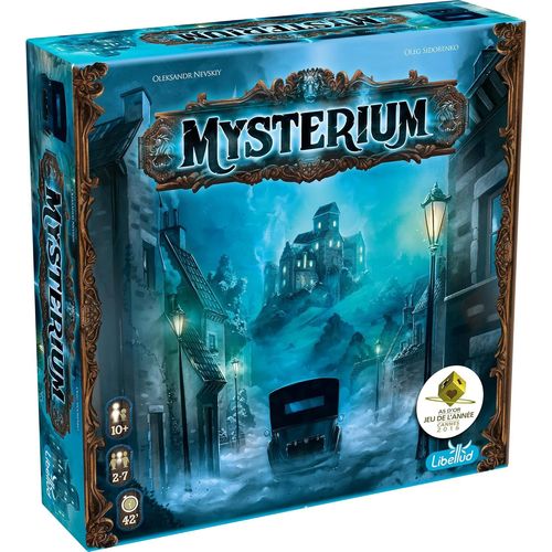 Hamiltion-Mysterium Board Game (Base Game) , Mystery Board Game , Cooperative Game For Adults And Kids , Ages 10+ , 2-7 Players , Average Playtime 45 Minutes