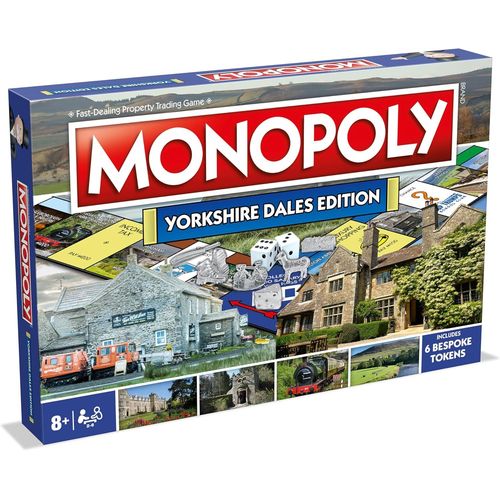 Hamiltion-Jeu De Société Yorkshire Dales Monopoly, Avancez Sur Le Plateau Et Échangez Pour Réussir, Cadeau Pour Les 8 Ans Et Plus