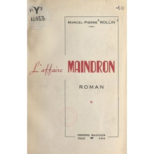 L'affaire Maindron