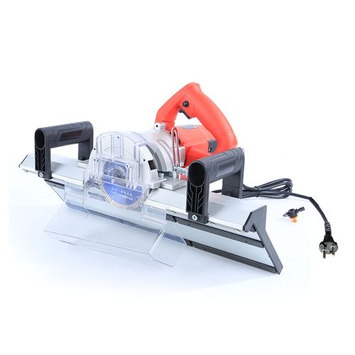 Coupe-carreaux électrique avec scie, chanfreinage à 45 degrés, 13 000 tr/min, 1 200 W, chanfreineur de carreaux en céramique avec pompe à eau 12 V, tuyau de 2,2 m, prise UE, 220 V