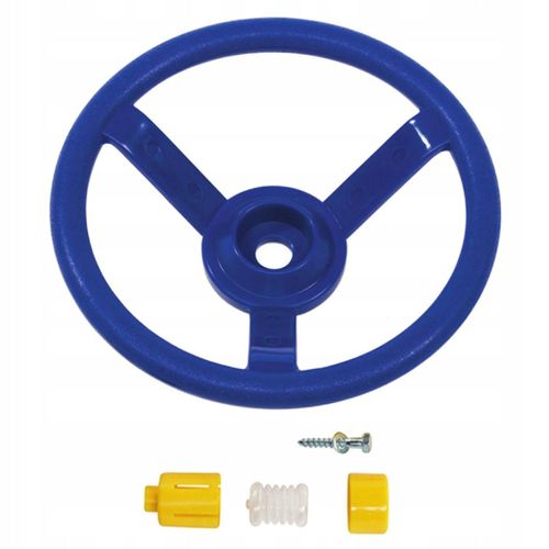 Accessoires De Jeux Pour Enfants 30 Cm De Diamètre, Roue De Bateau Pirate, Bleu