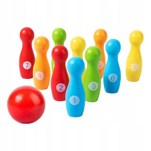 Jeu De Quilles En Bois Amusant