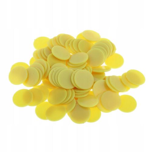 Lot De 100 Jetons De Poker En Plastique De 25 Mm Pour Jeux De Société De Bingo, Comptage, Cadeau Amusant