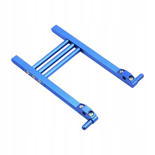 Support D'émetteur Pour Drone Rc, Installation Rapide, Alliage D'aluminium Cnc, Bleu Solide
