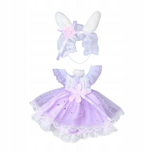 Jolis Vêtements De Poupée Pour Poupée Nouveau-Née De 30 Cm, Violet, Pour Fête Quotidienne