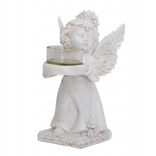 Figurine D'ange Chauffe-Bougie Pièce Maîtresse Table À Manger Chérubin Droit