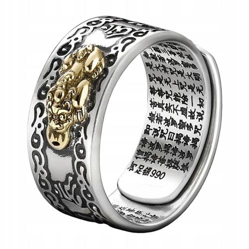 Bagues Porte-Bonheur Créatives Pour Homme, Style Feng Shui Chinois