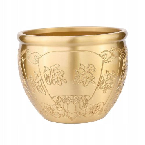 Nouveau Bol Feng Shui En Laiton, Vase Porte-Monnaie