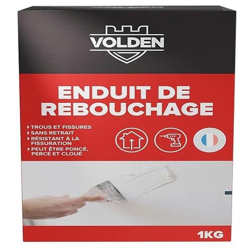 Enduit de rebouchage en poudre 1 Kg Volden