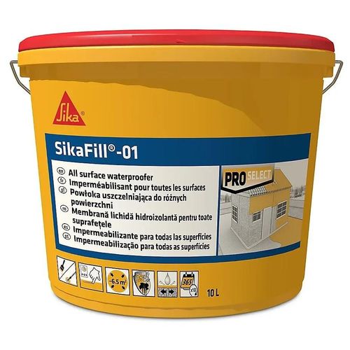 Imperméabilisant toutes surfaces blanc Sikafill-01 Sika 10 L