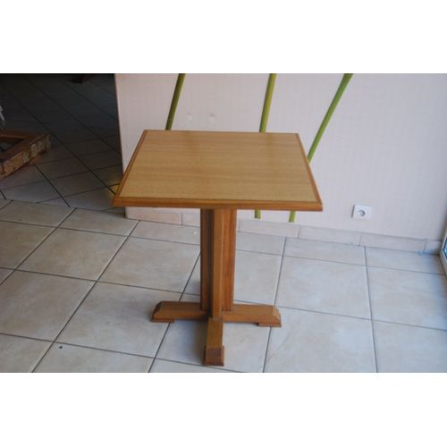 Table De Bistrot En Chêne