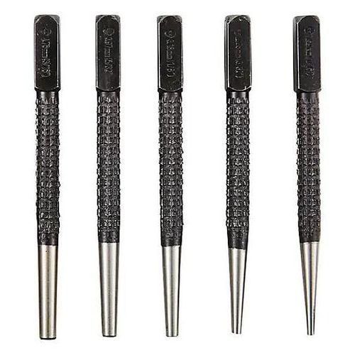 Jeu de 5 chasse-pointes acier DT38