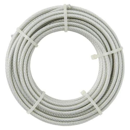 Câble gaine Diall ø6 mm x 10 m transparent