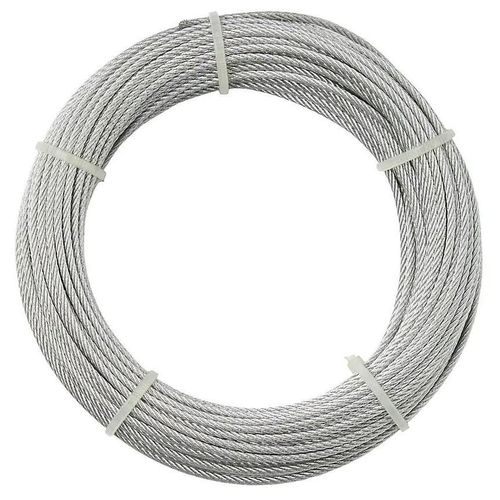 Câble en acier Diall ø2 mm, 20 m Argent