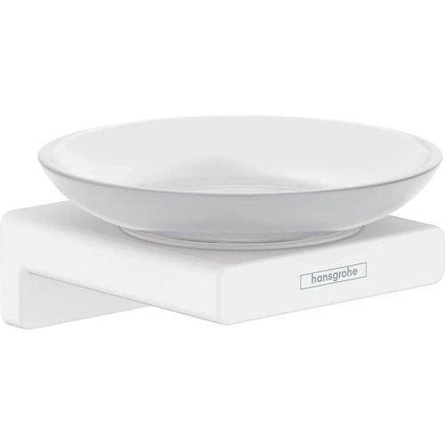 Porte-savon blanc mat Addstoris Hansgrohe