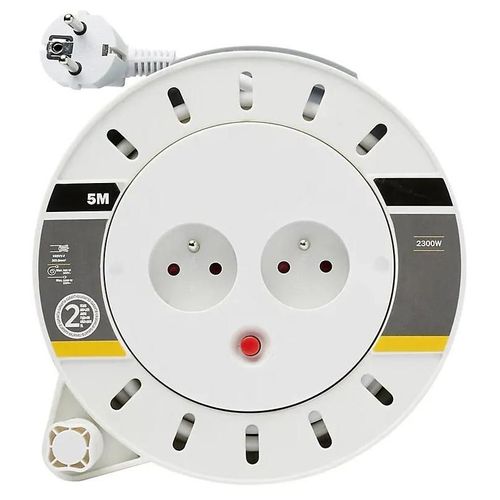 Enrouleur ménager Diall HO5VVF 3G1mm² 5m
