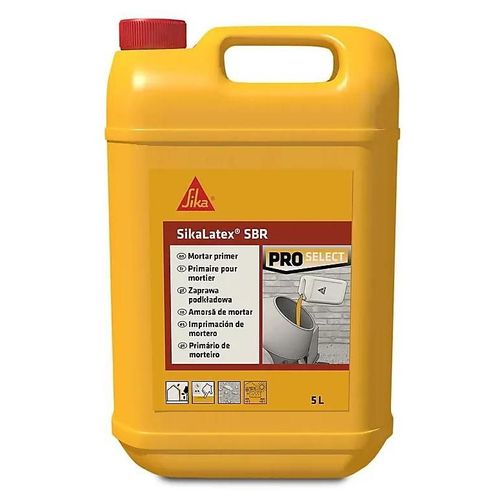 Résine d'accrochage pour mortiers Sikalatex SBR Sika 5L
