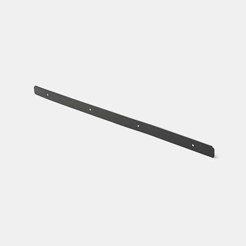 Profil de finition pour plan de travail GoodHome Nantua Noir l. 30 mm x H. 28 mm