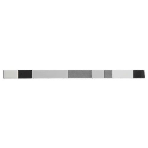 Listel noir brillant 2 x 40 cm Salerna GoodHome