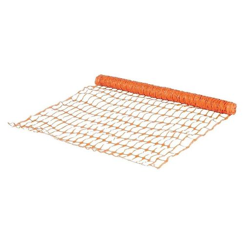 Grillage avertisseur Blooma - coloris orange - L.10 m x H.1 m