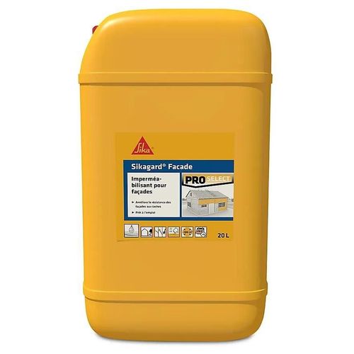 Imperméabilisant pour façade Sika Sikagard 20 L