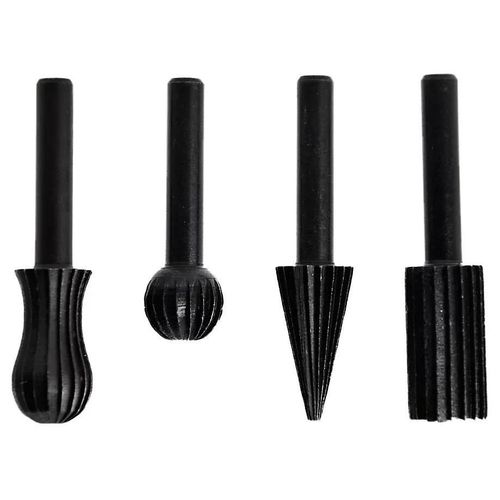Râpe pour métal Universal support perceuse, 4 pièces