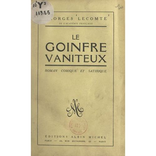 Le Goinfre Vaniteux