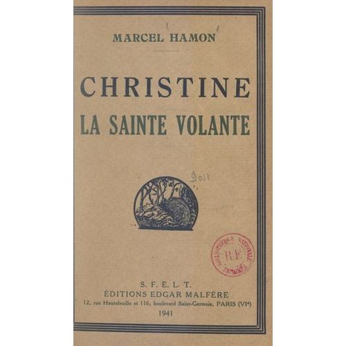 Christine, La Sainte Volante