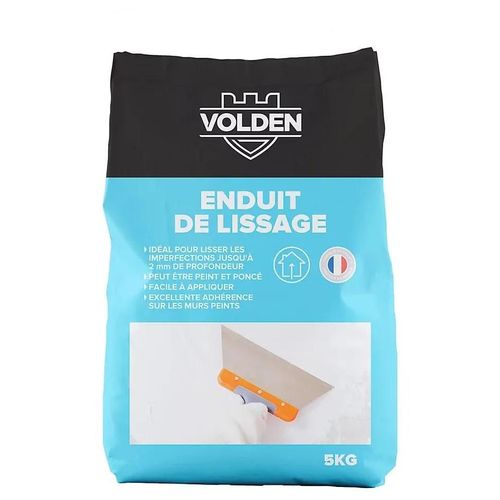 Enduit de lissage en poudre 5KG Volden
